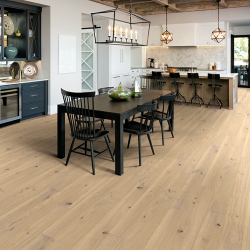 hardwood flooring in dining area | New York Carpets & Flooring | Orange County, CA